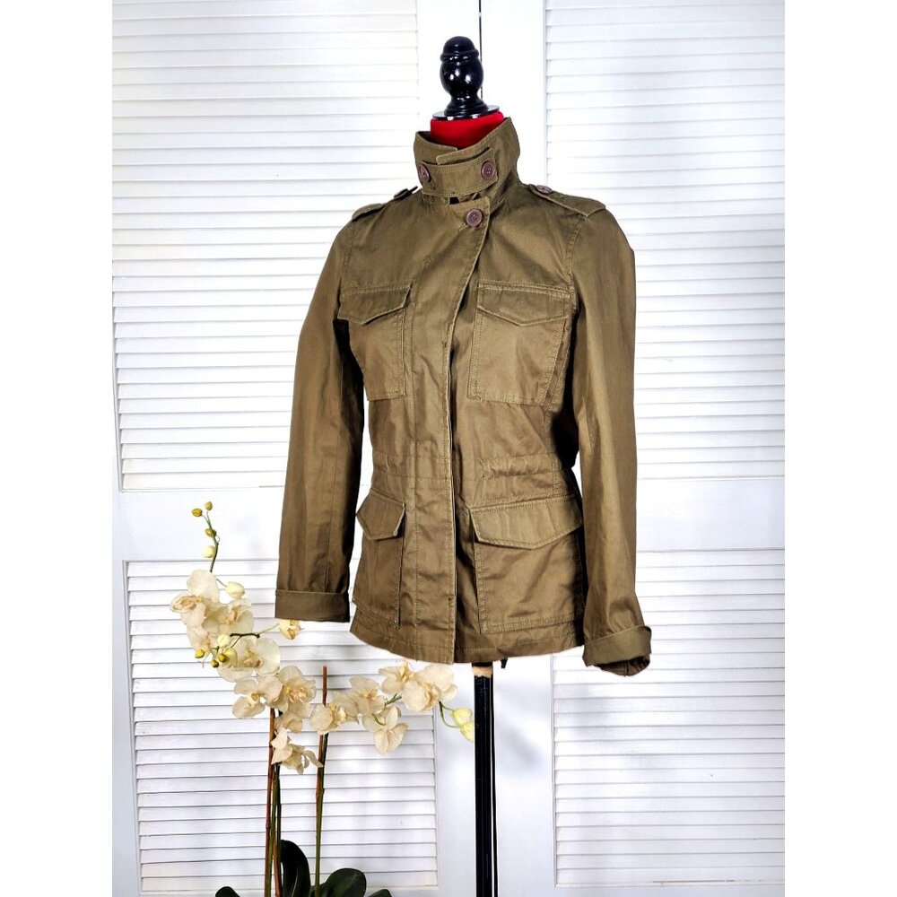 Madewell Women's Olive All Weather Outbound Military Style 02843 Sz XS 1033 - Picture 7 of 16